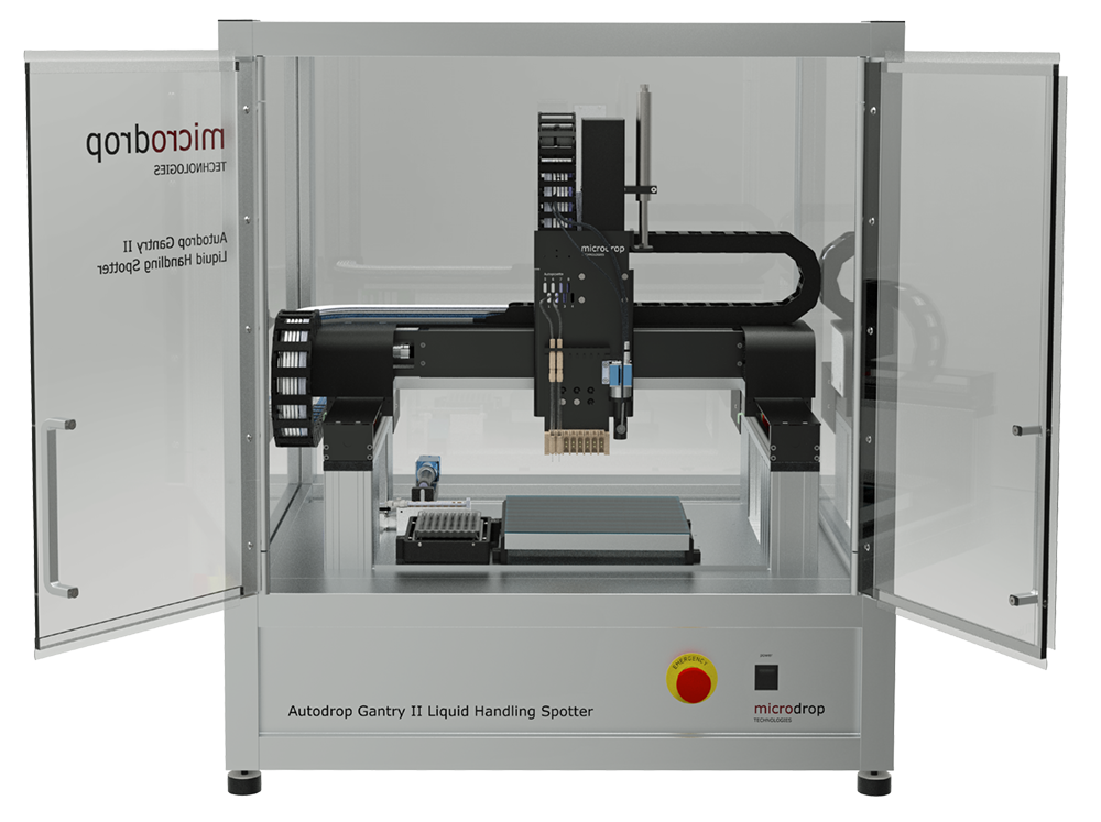 Autodrop Gantry II Liquid Handling Spotter Lab Version